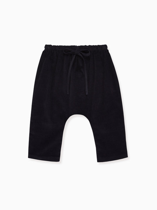 Navy Alex Corduroy Baby Pants