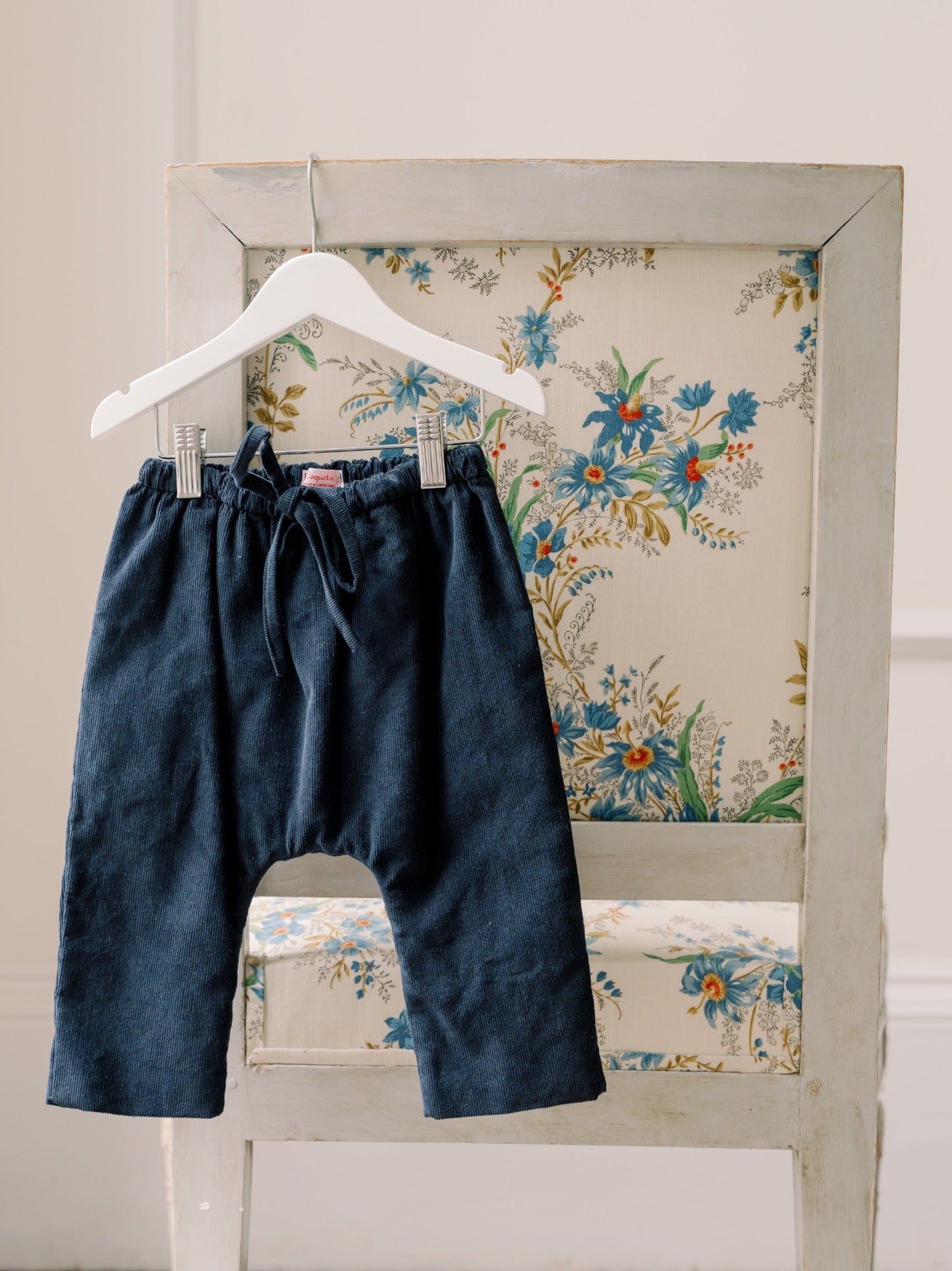 Navy Alex Corduroy Baby Pants