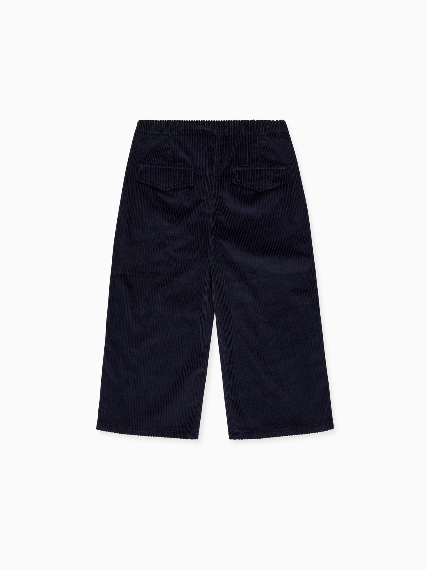Navy Alma Corduroy Girl Pants