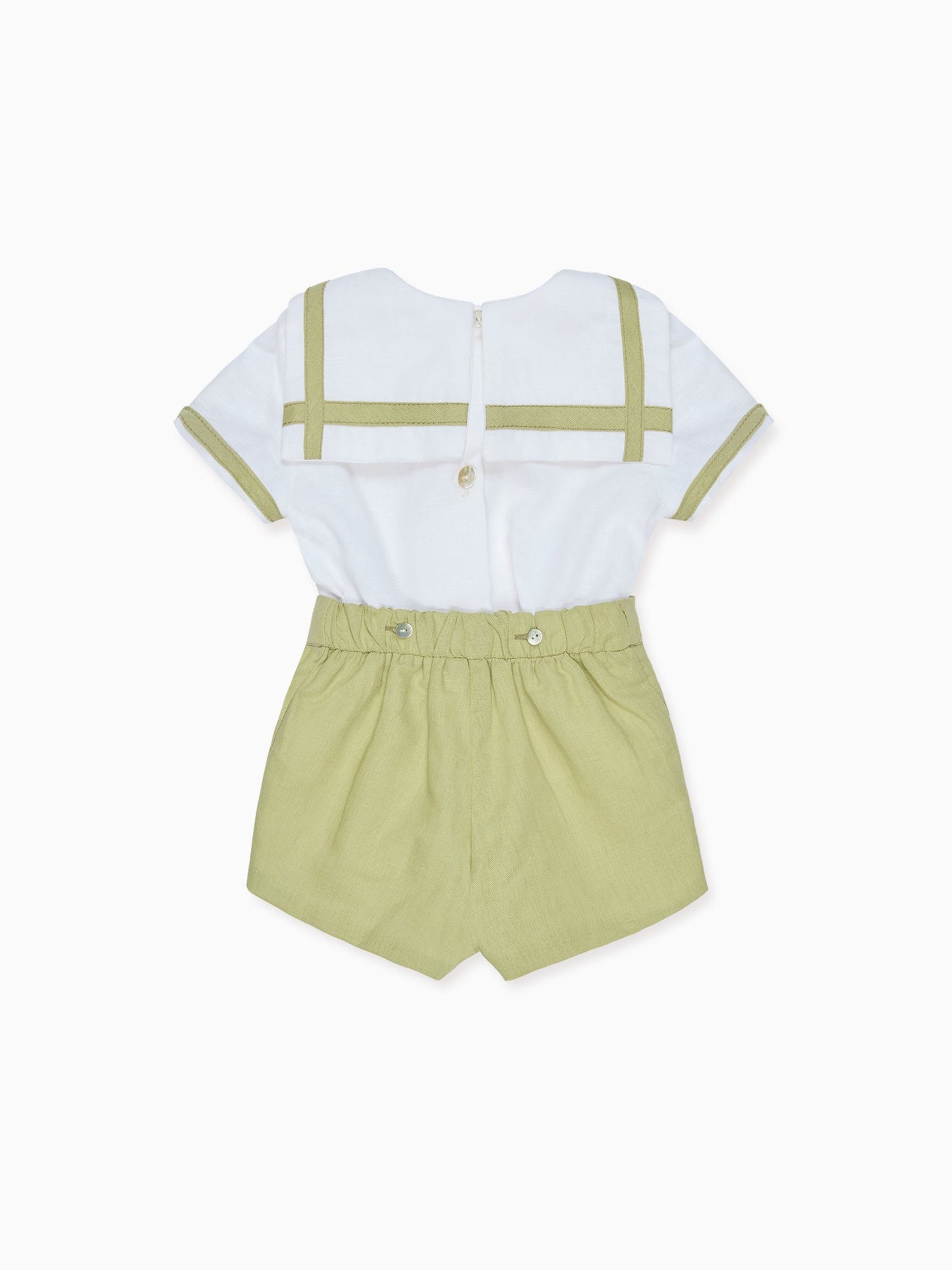 Hill House Home X La Coqueta Pistachio Antonio Baby Boy Set