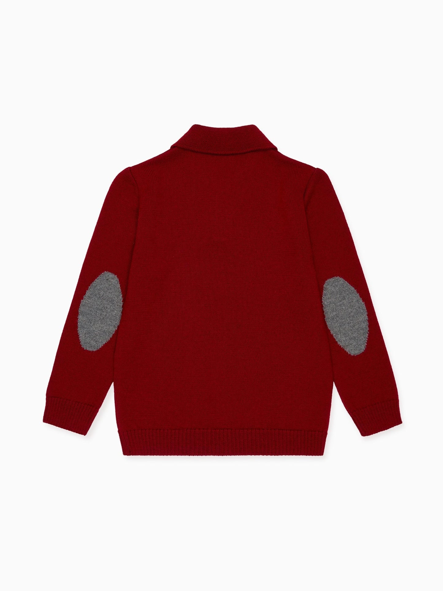 Burgundy Brio Merino Boy Sweater