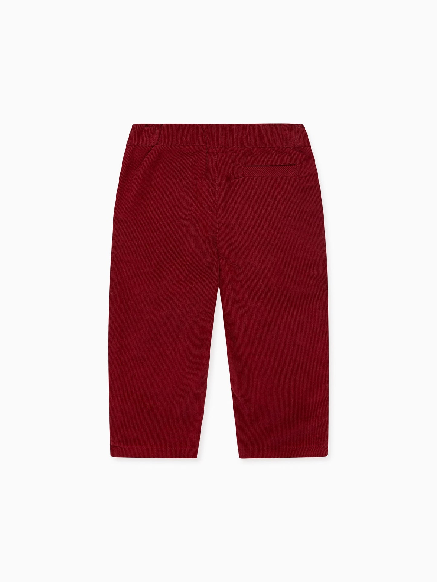 Burgundy Benito Corduroy Baby Pants