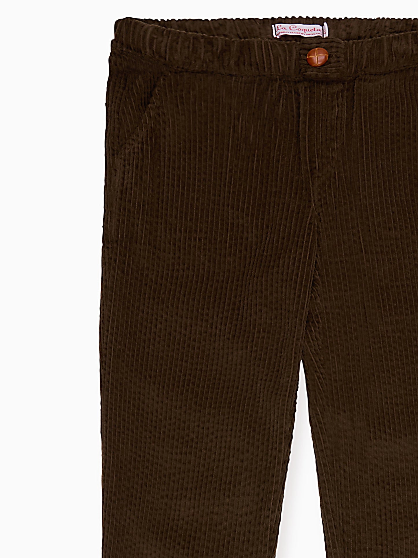 Chocolate Brown Benito Corduroy Boy Pants