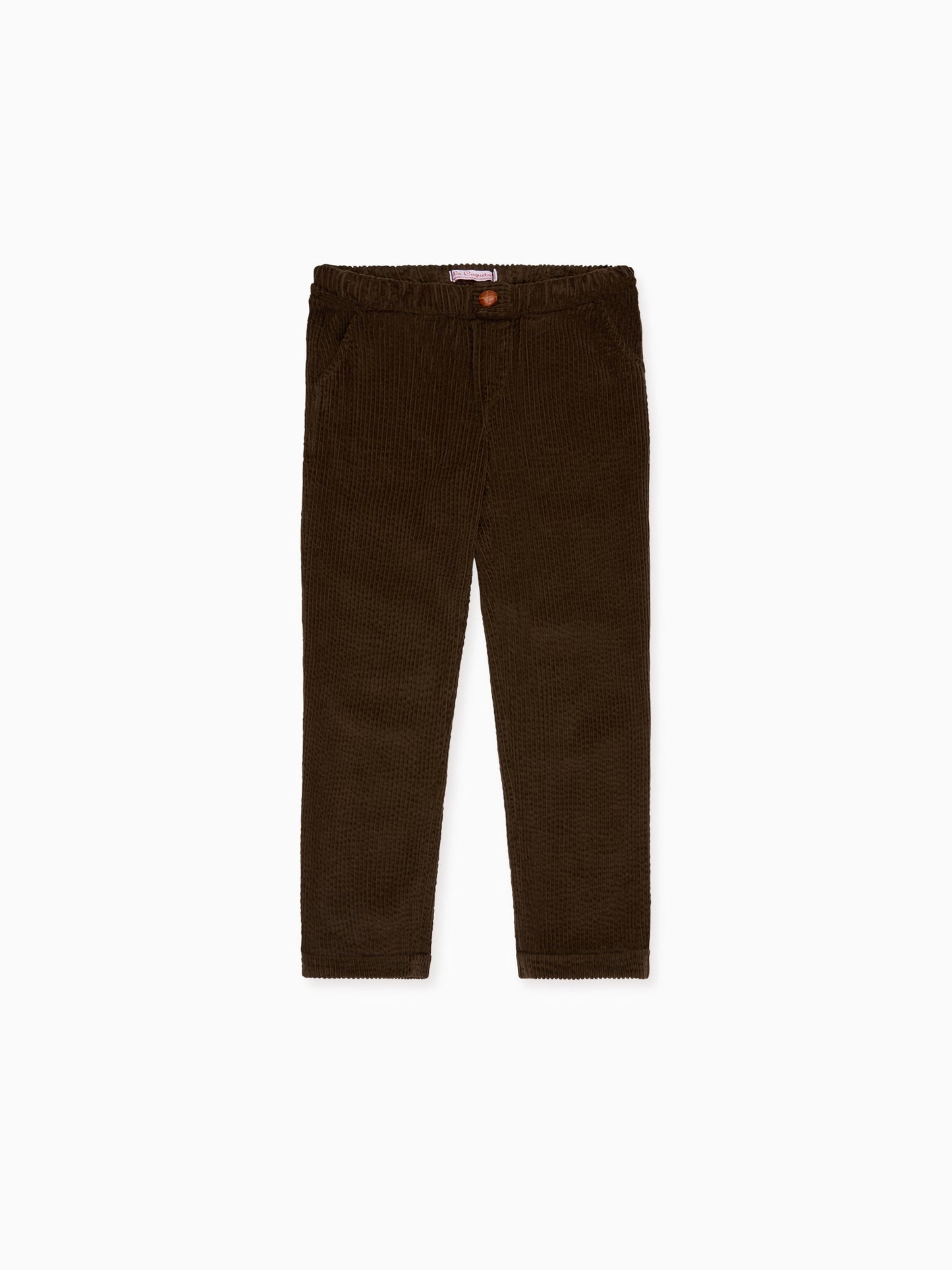 Chocolate Brown Benito Corduroy Boy Pants