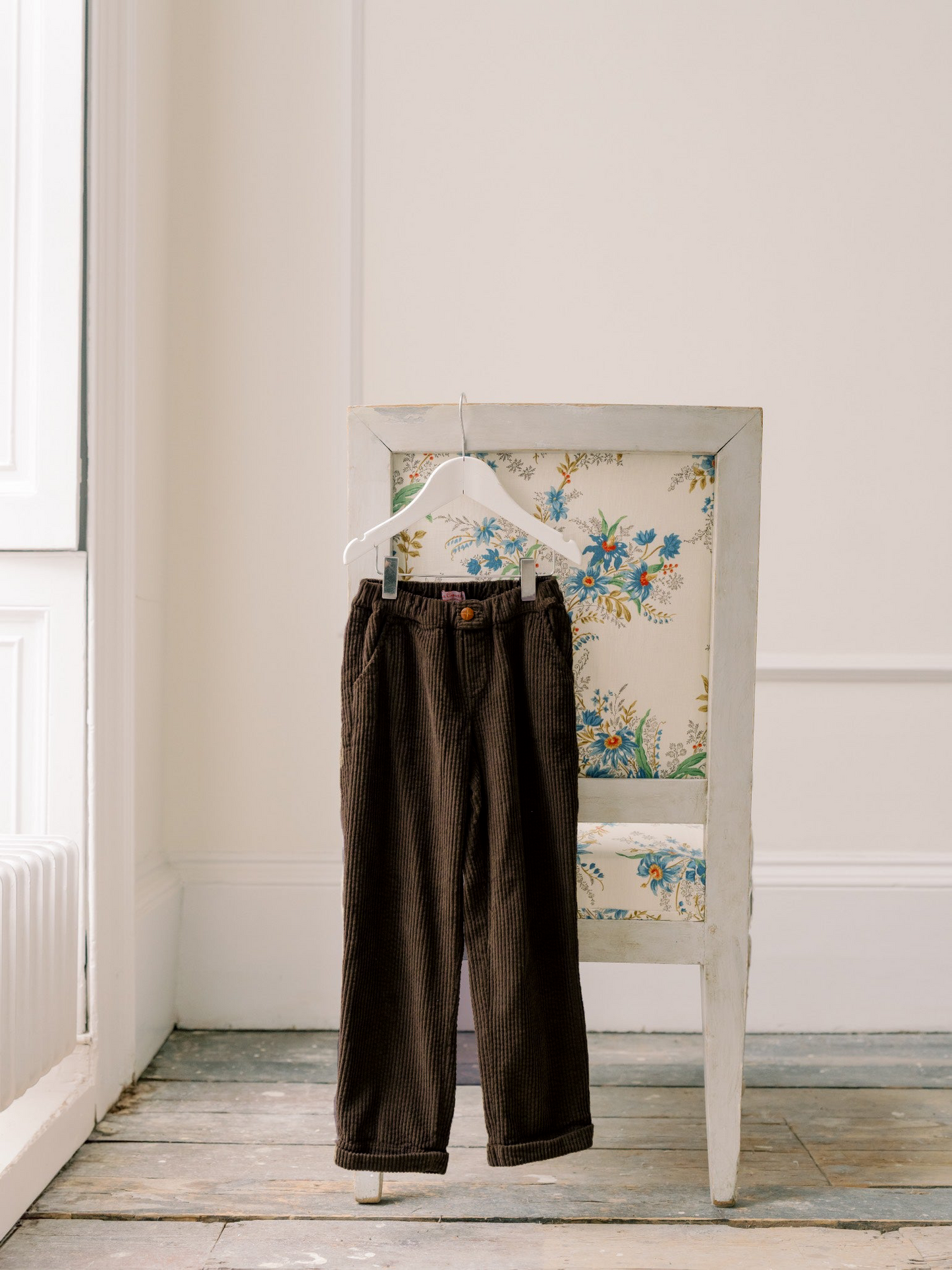 Chocolate Brown Benito Corduroy Boy Pants