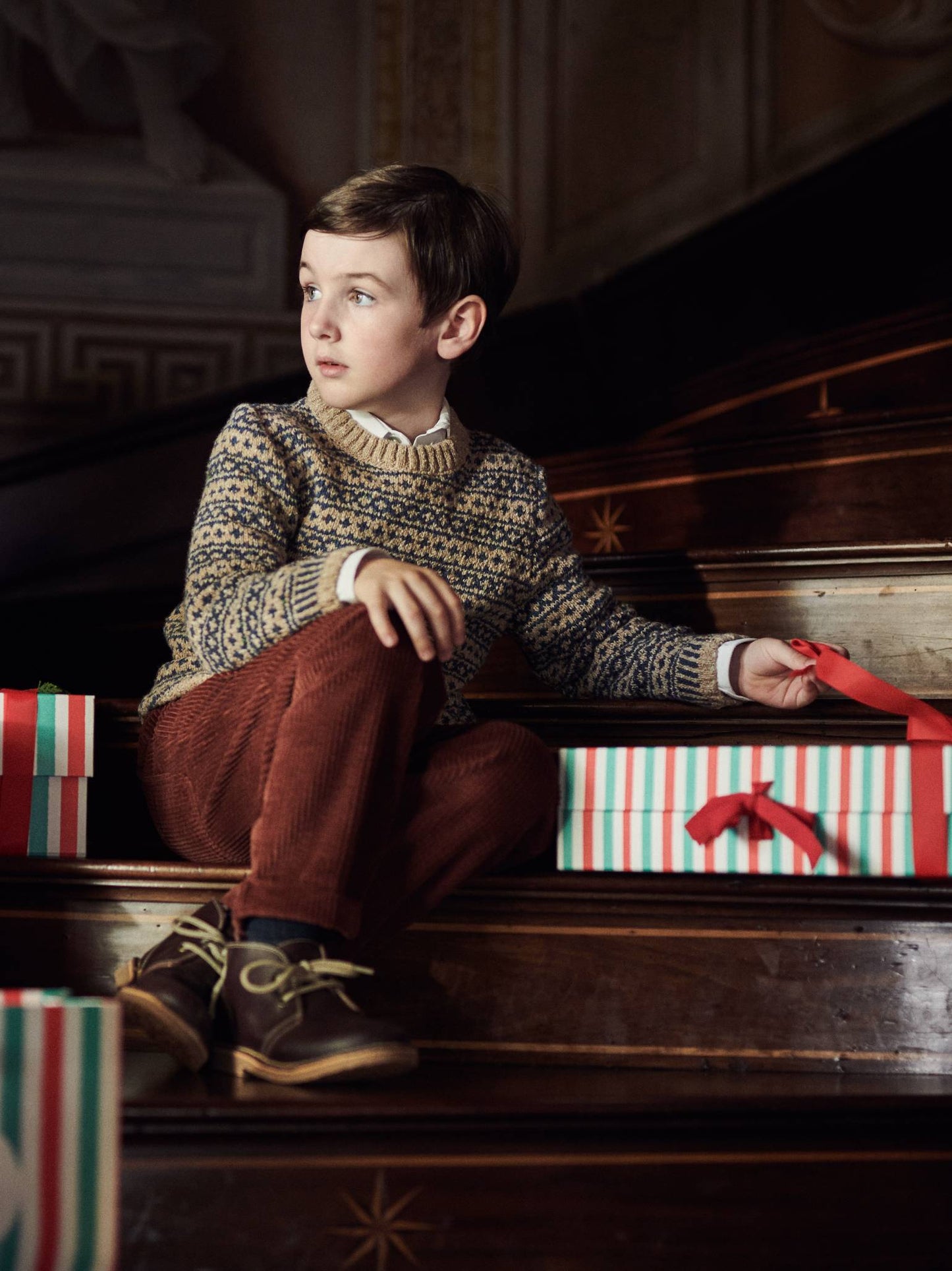 Toffee Benito Corduroy Boy Pants