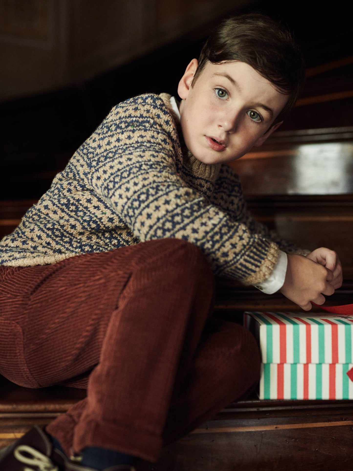 Toffee Benito Corduroy Boy Pants