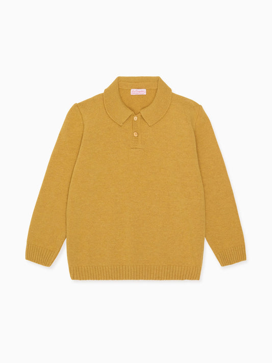 Mustard Brio Merino Boy Sweater