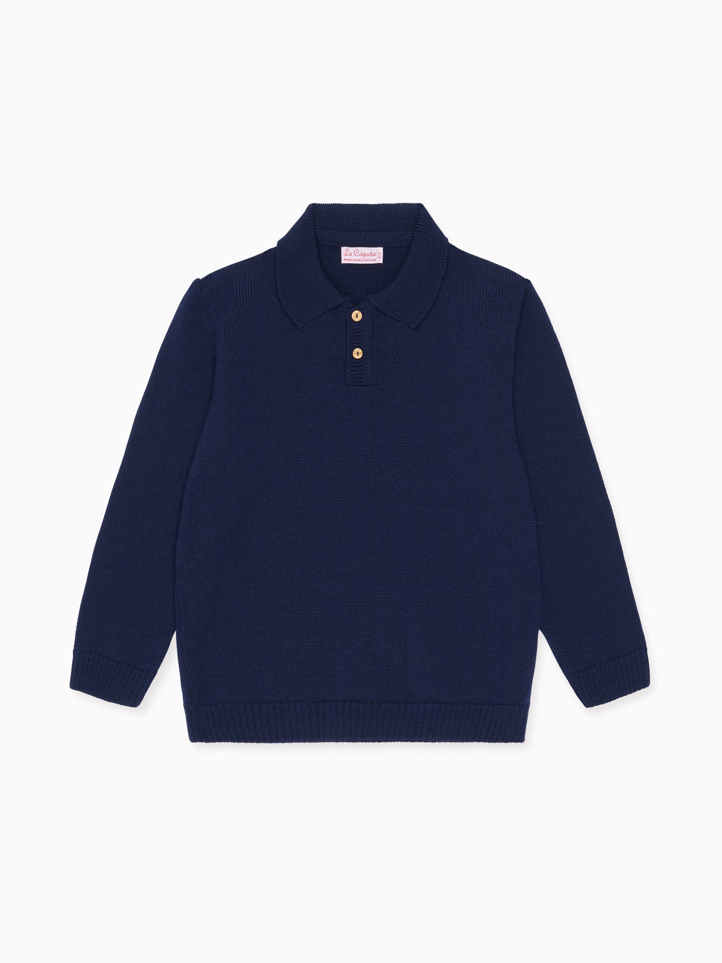 Navy Brio Merino Boy Sweater