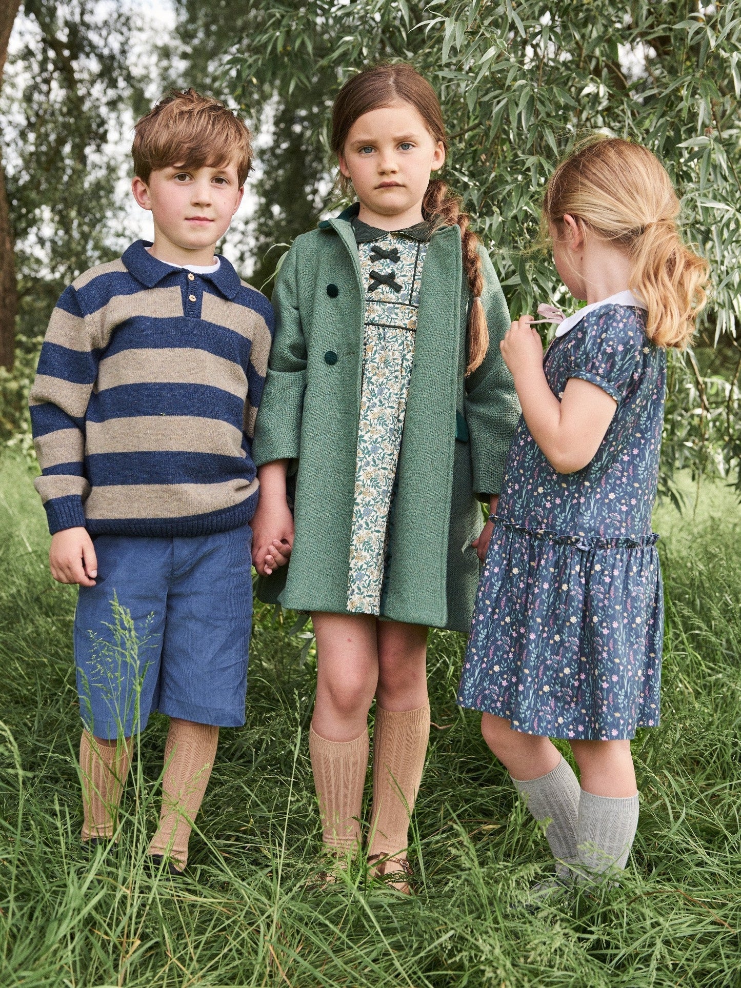 Blue Lucas Corduroy Boy Shorts