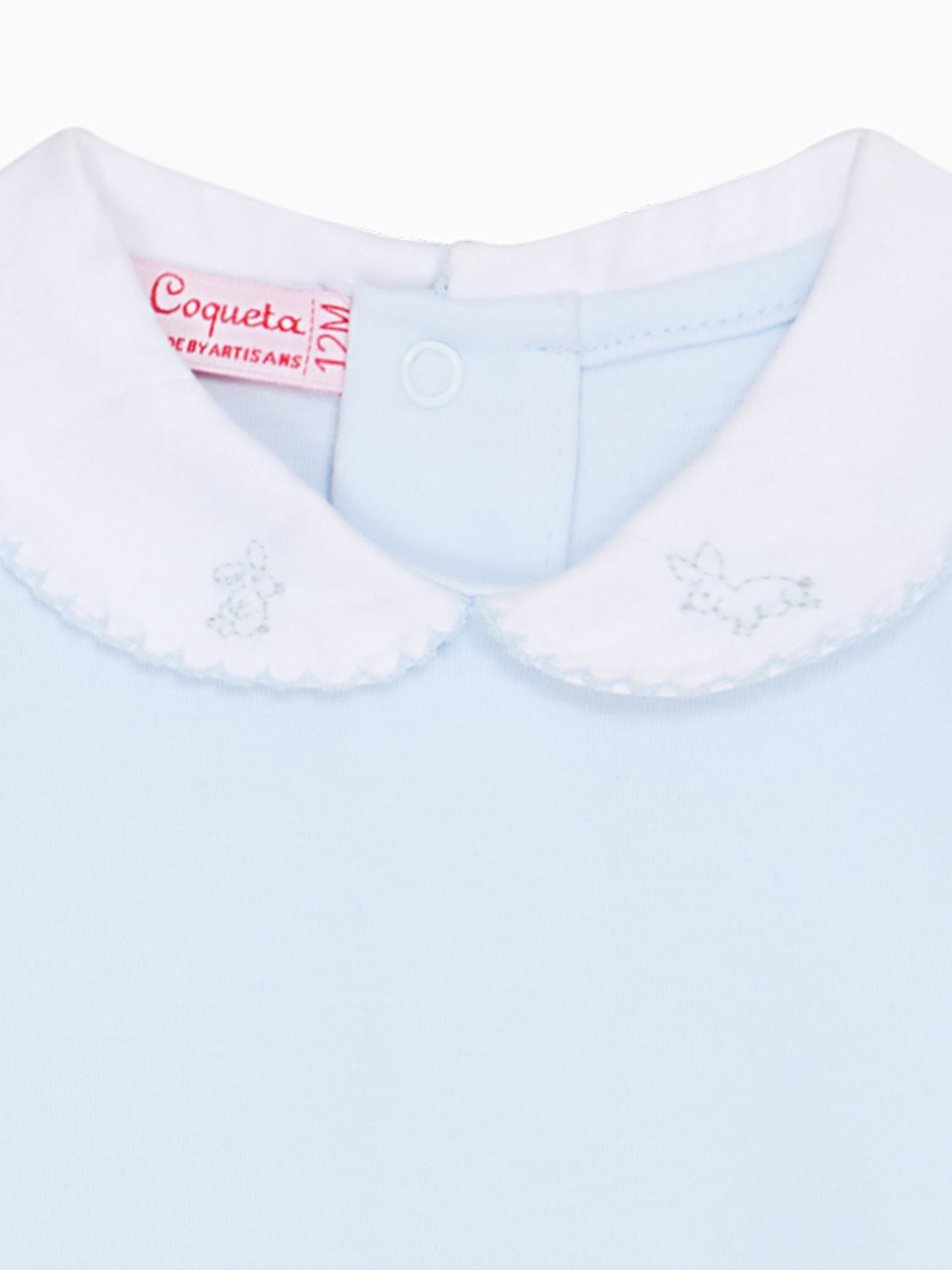 Dusty Blue Cielo Baby Bodysuit
