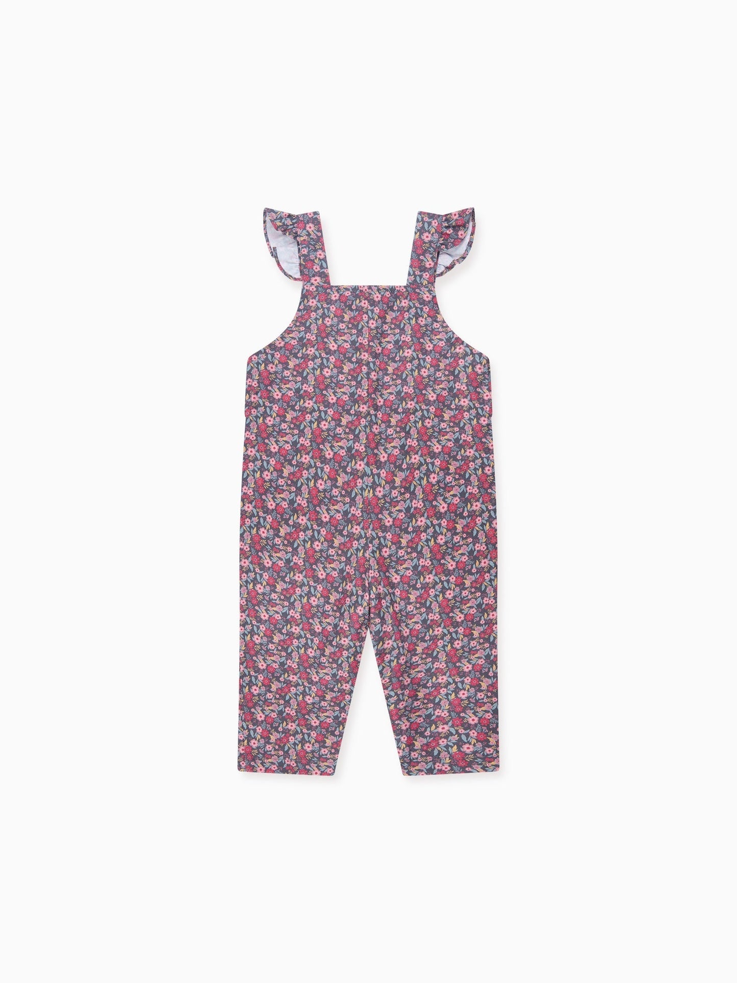 Dusty Pink Delphina Baby Girl Overalls
