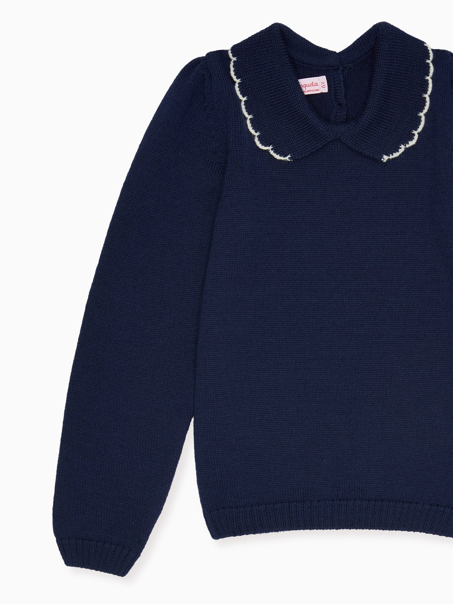 Navy Diana Merino Girl Sweater