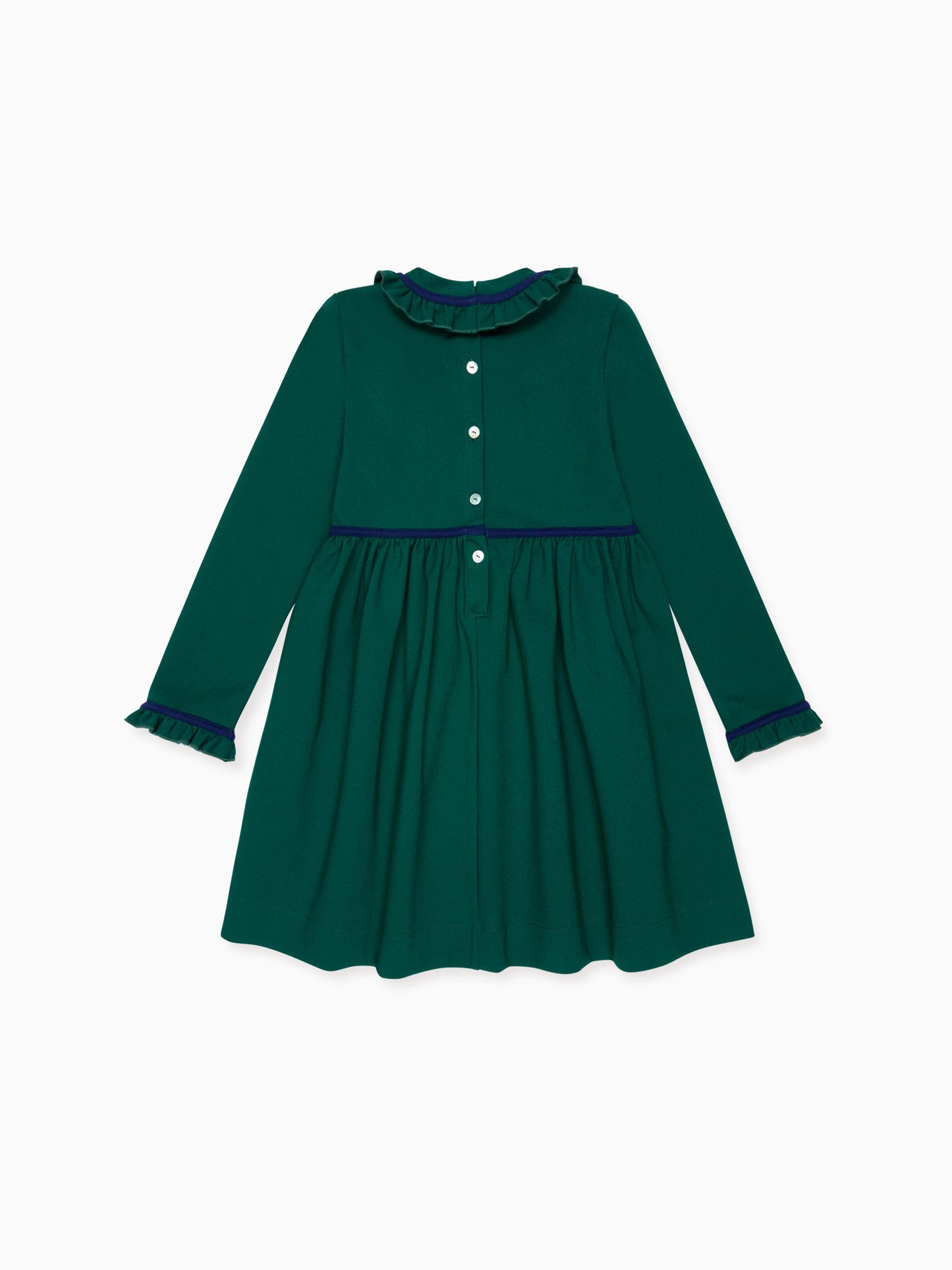 Forest Green Eviana Girl Dress