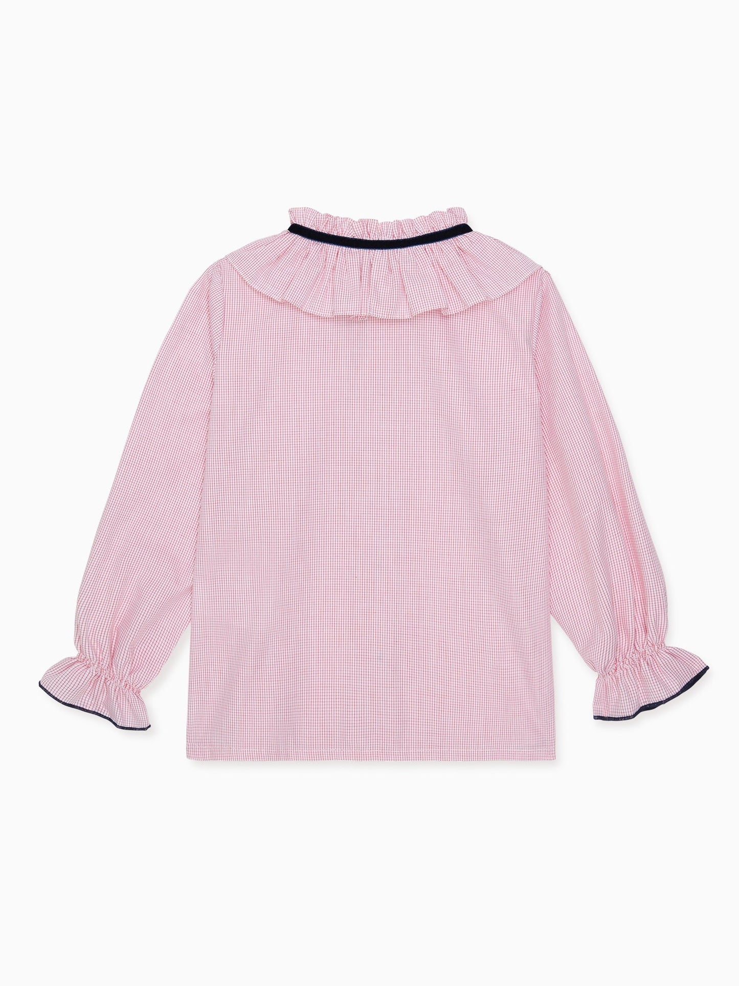 Red Check Felixa Girl Long Sleeve Shirt