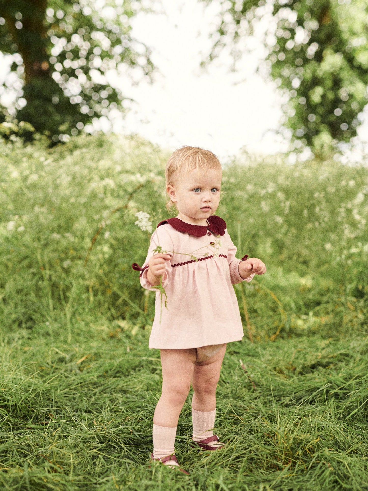Julieta Girl Dress & Baby Set Outfit Bundle