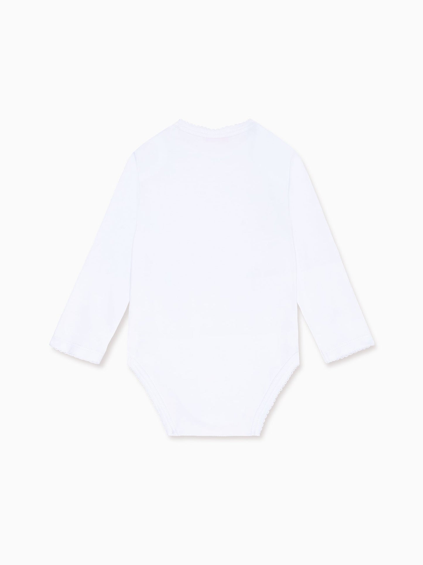 White Lonza Baby Bodysuit