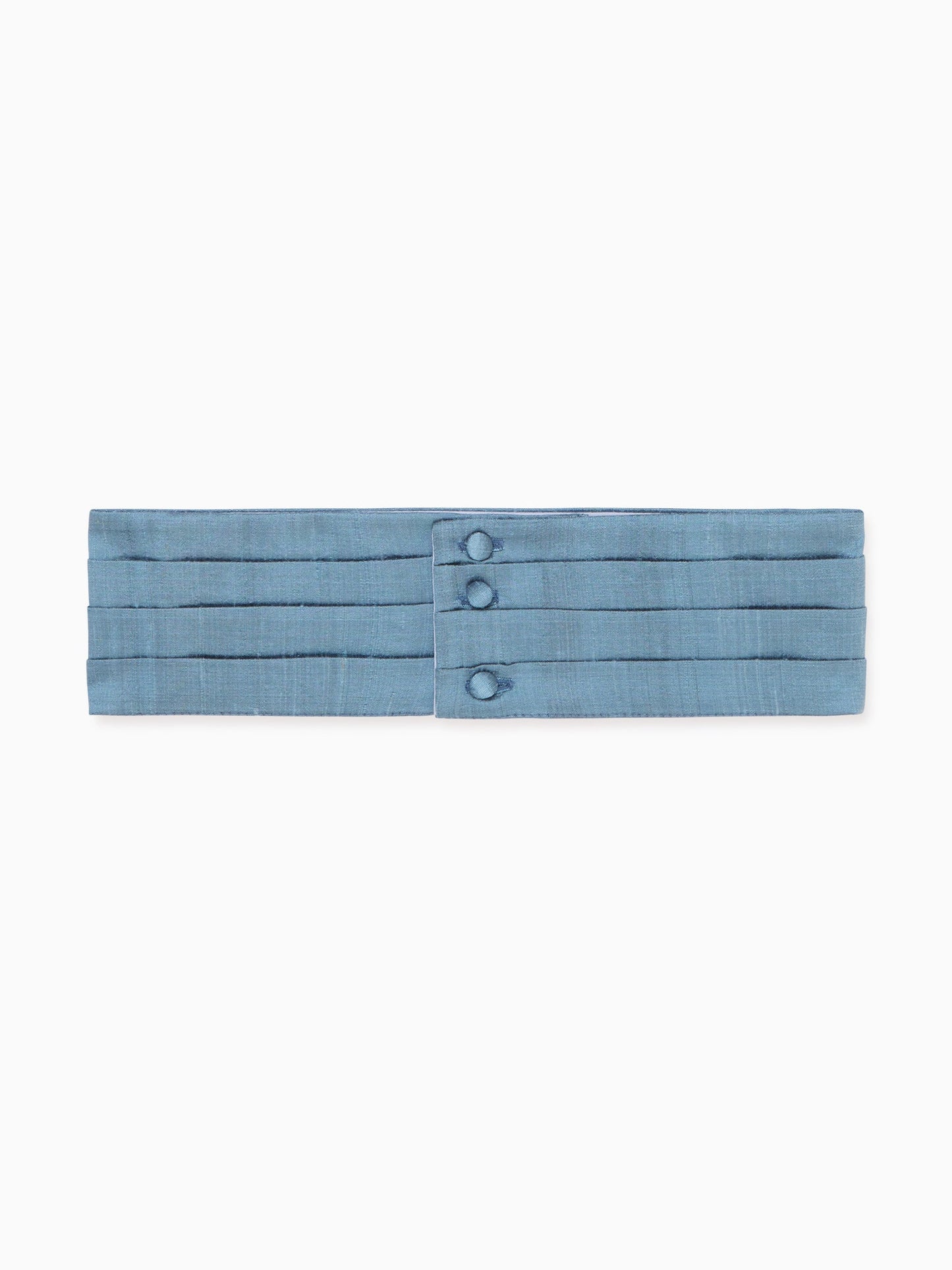 Deep Blue Malva Ceremony Silk Boy Cummerbund