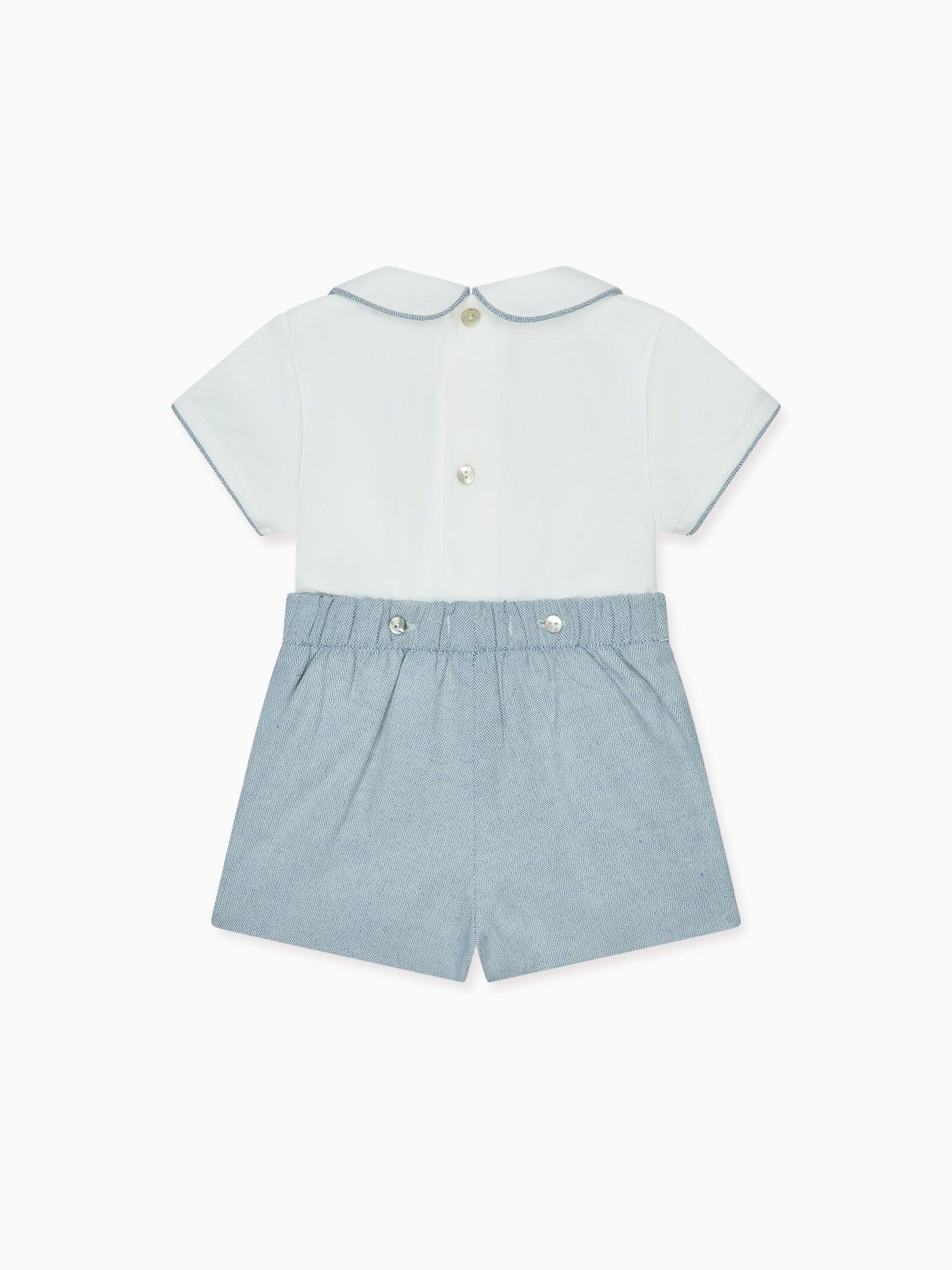 Light Blue Mattia Baby Boy Set