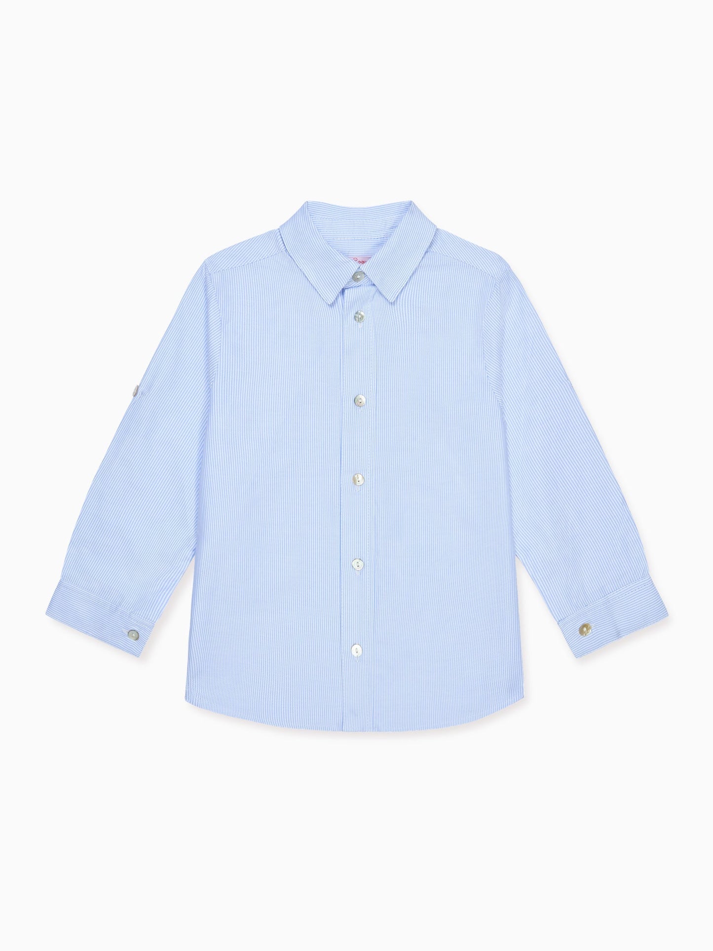 Blue Stripe Nico Long Sleeve Boy Shirt