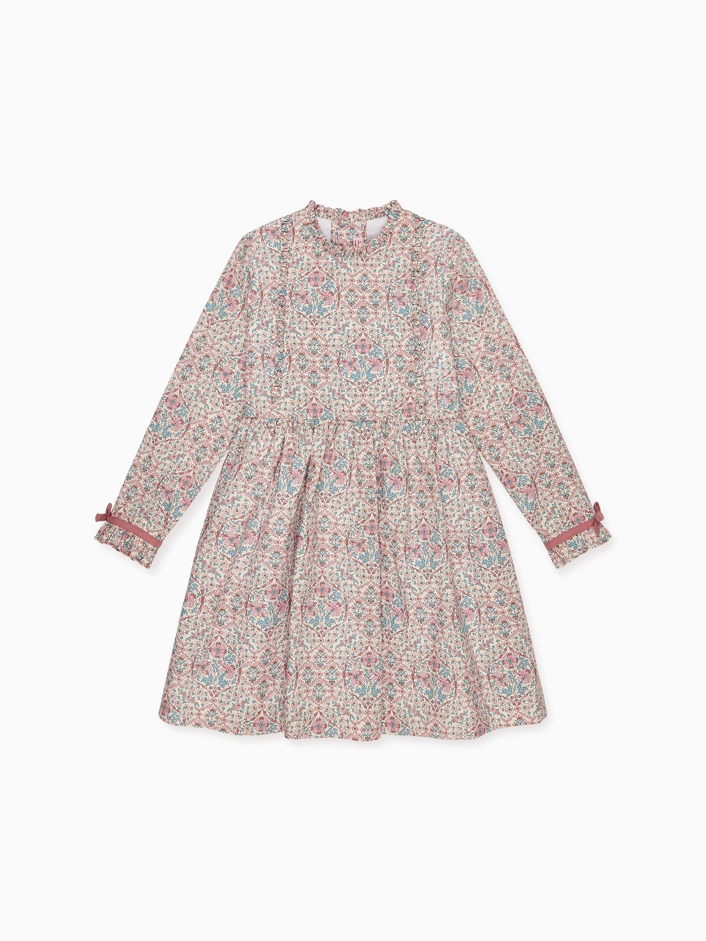 Pink Floral Rosaura Liberty Girl Dress