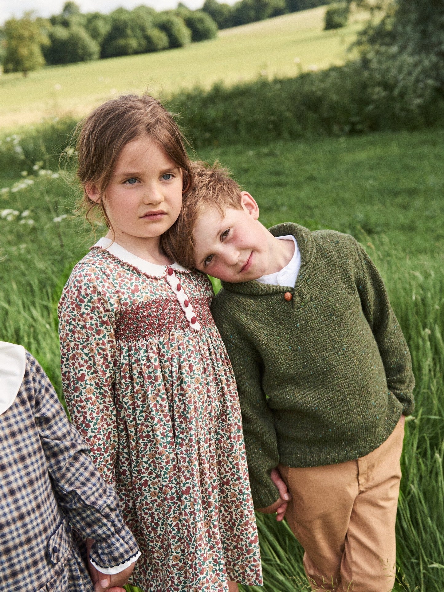 Olive Green Goyo Merino Boy Sweater