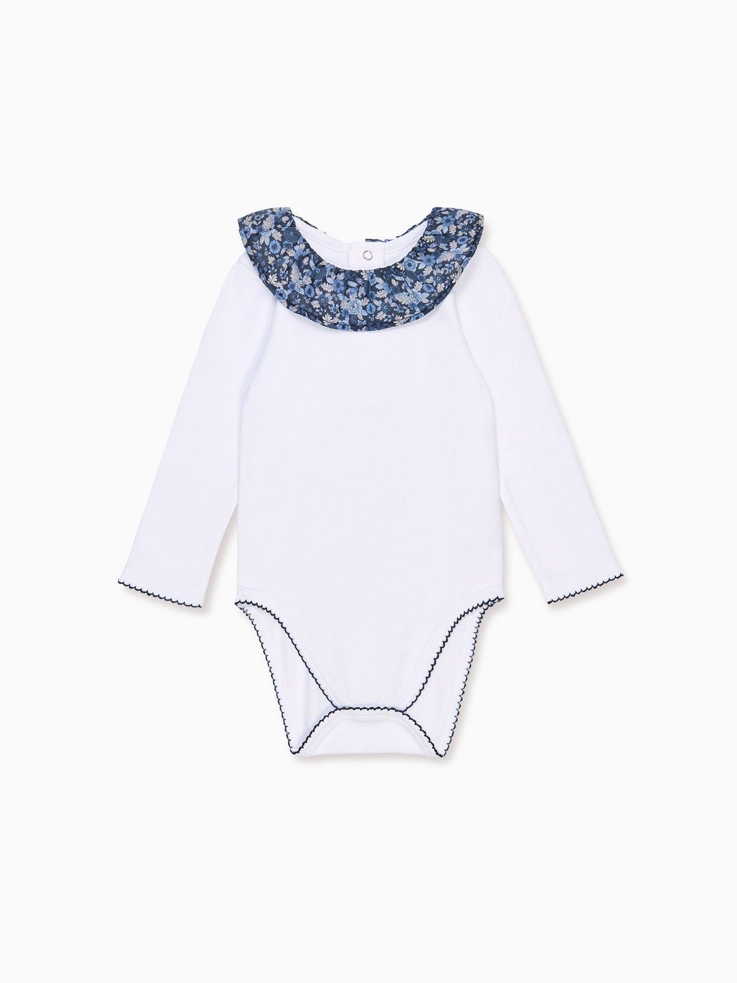 Navy Floral Tula Baby Girl Bodysuit