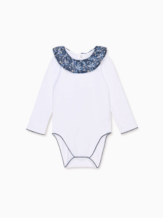 Navy Floral Tula Baby Girl Bodysuit