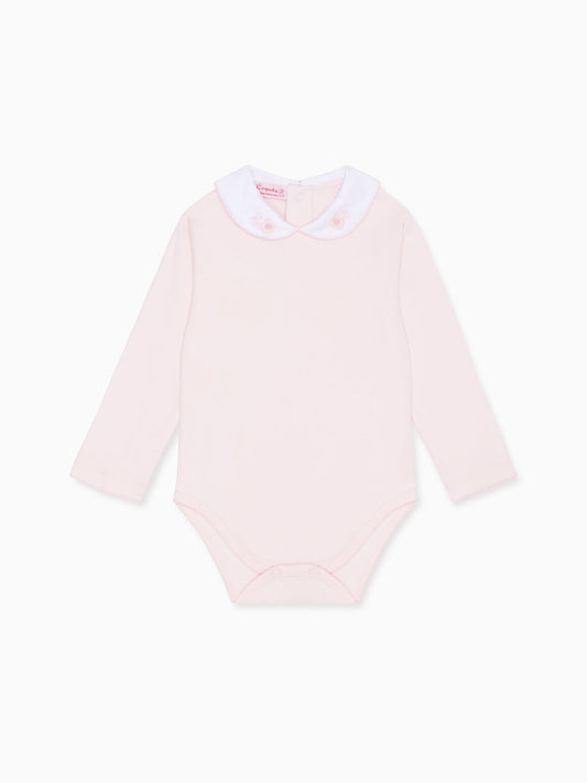 Dusty Pink Aurora Baby Girl Bodysuit