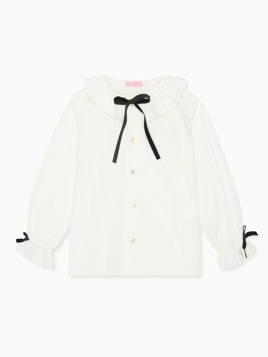 White Betty Girl Long Sleeve Shirt