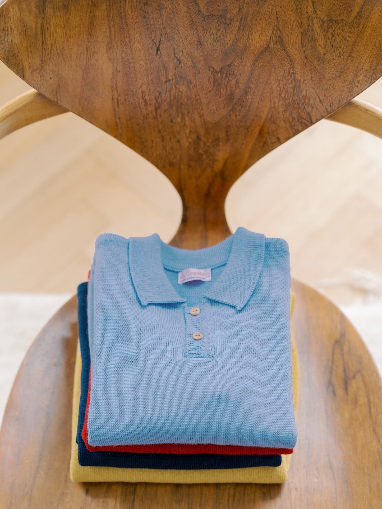 Dusty Blue Brio Merino Boy Sweater
