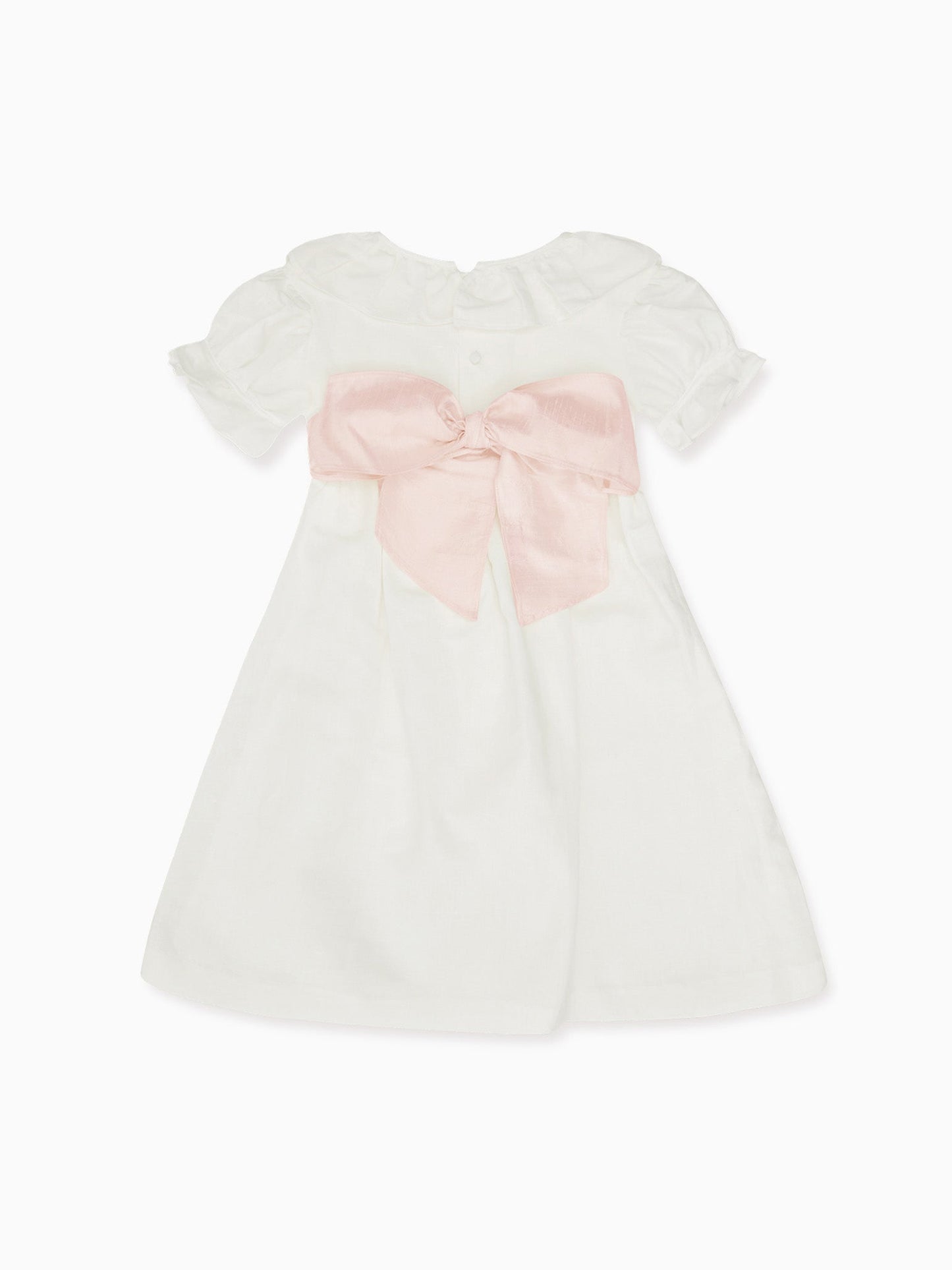 White Vega Long Ceremony Girl Dress