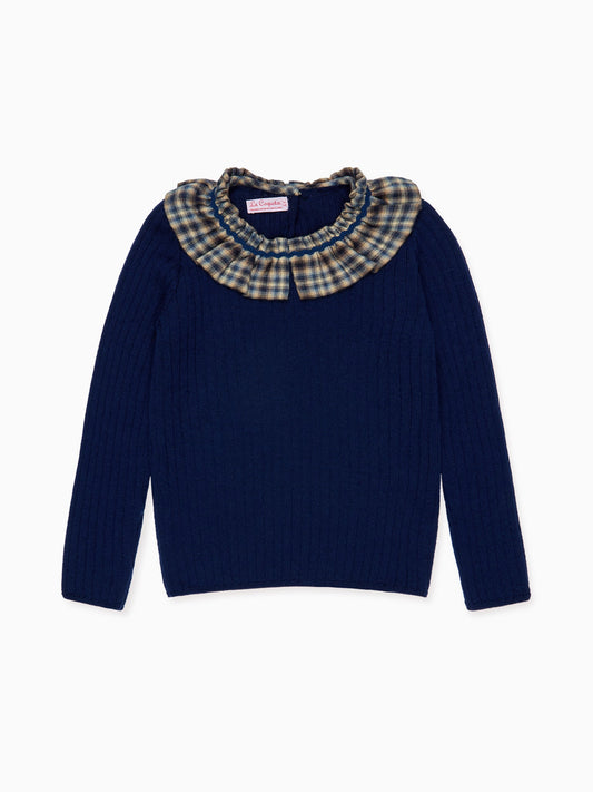 Navy Tavi Merino Girl Sweater