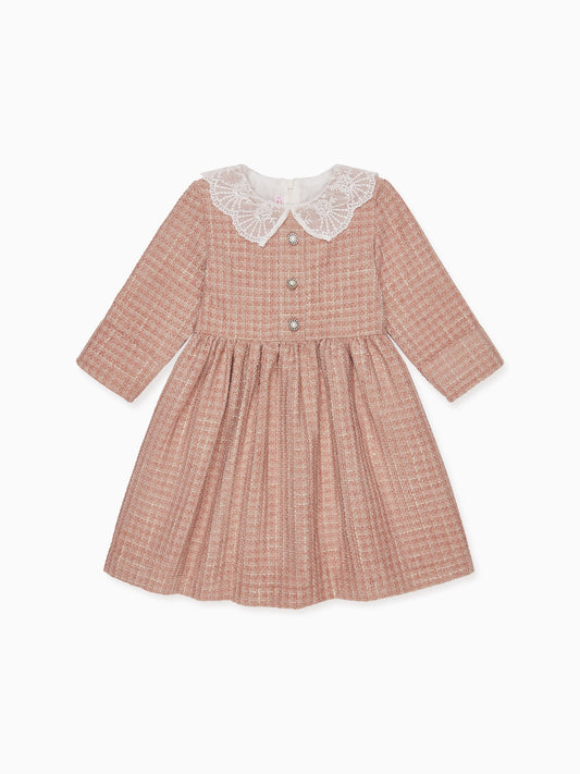 Pink Theodora Girl Dress