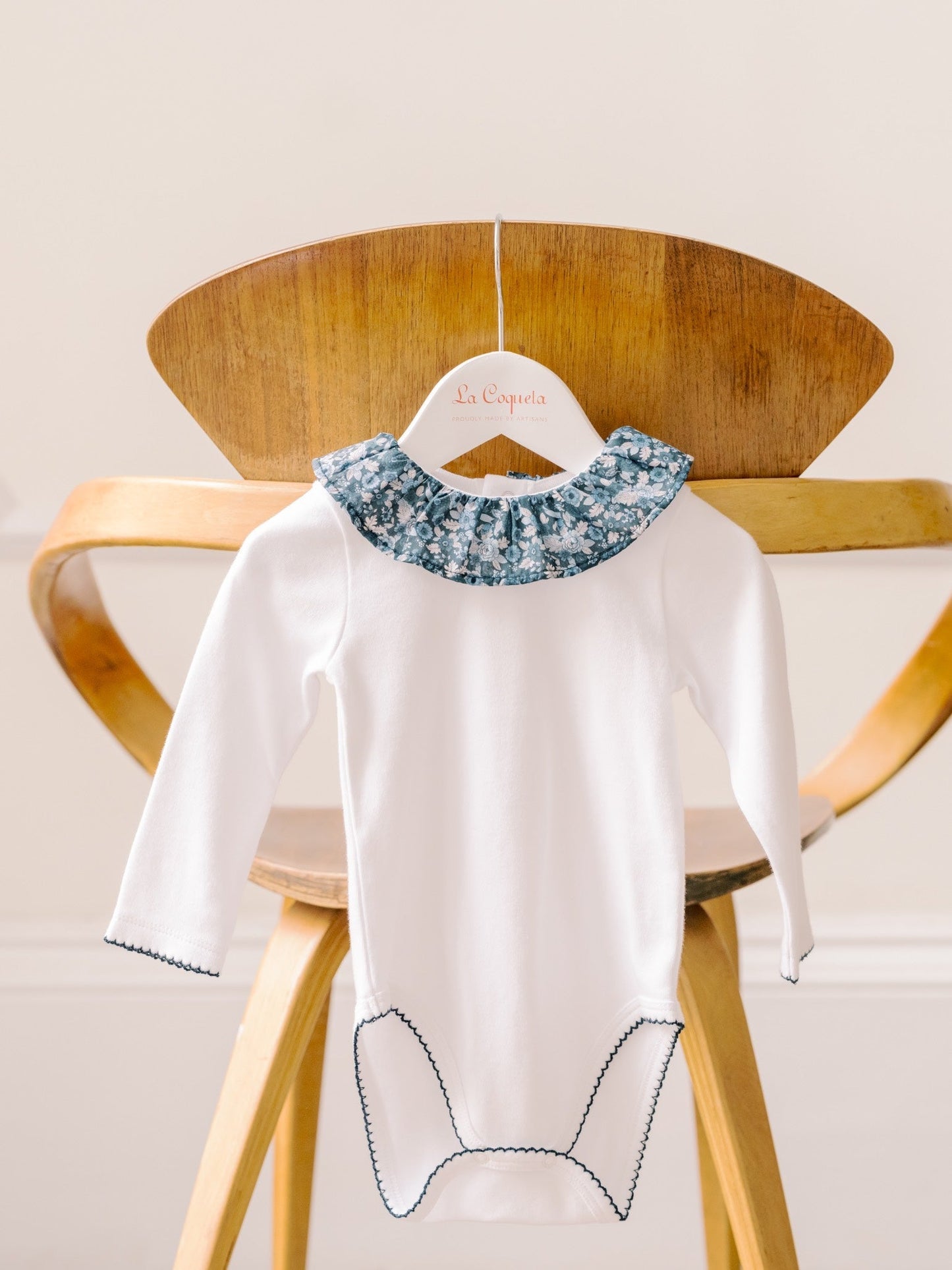 Navy Floral Tula Baby Girl Bodysuit